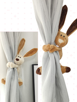 w cute cartoon ties straps Creative clips Modern minimalist Nordic bundled curtains Decorative Rope Magnet Public