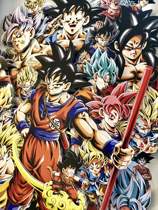 (National Day Grand Offering)Xiaozhi gk Dragon Ball 3D painting pink Orangutan Zamas Sun Wukong Super Saiwu