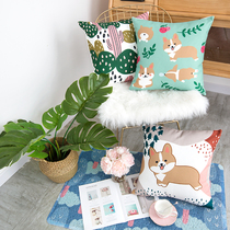 Zanwu ins pillow cartoon pillow cover Net red pillow Sofa pillow cushion Living room pillow Office cushion