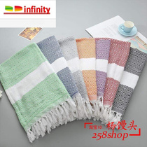 Yoga Mat Turkish cotton tassel bath towel cotton bath beach