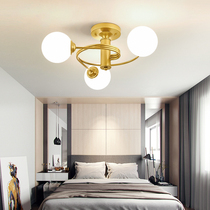 Net red bedroom lamp ceiling lamp creative warm girl room lighting personality fashion modern simple Nordic lamps