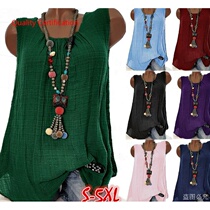 T-Shirt Loose Plus Size Shirts Green Black Tops