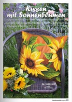 Rolo HP10002-02HP10002-02 sunflower hug pillow cross stitch redrawing of the XSDF source file DIY