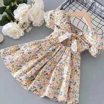 Girl Sleeveless Suit 2022 Summer Dress New Ocean Gas Boy Baby Vest Harness Blouse Summer Child Shorts
