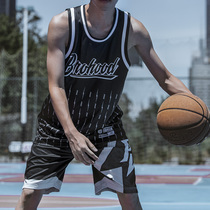 PW sweat brothers summer Skywalker non-black and white basketball vest set sports all-match slam dunk 3 same paragraph