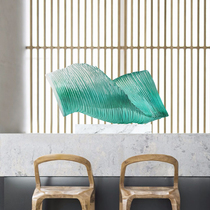 Waves and layers of art gradient color decoration decoration hotel home living room study Xuanlight abstract sculpture ornaments