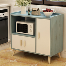 Simple modern sideboard cabinet Cabinet Cabinet lockers household economy cupboard Nordic microwave oven cabinet tea cabinet