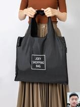 Portable foldable shopping bag out fashion large capacity supermarket buy vegetable bag waterproof handbag eco bag woman