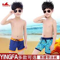  Yingfa childrens swimming trunks cartoon swimming trunks little boy baby swimsuit flat angle sunscreen hot spring boys swimsuit