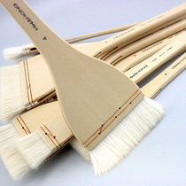 Korea hwahong Huahong 100 wool row brush wide watercolor brush shading brush shading brush