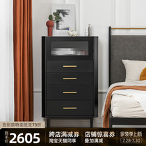 Five Fighting Cabinet Lockers Nordic Light Lavish Living Room Minima Modern Storage Cabinet Five Bucket Closet Bedroom Drawer Cabinet Small Cupboard