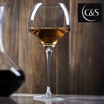 French imports Burgundy red wine cups upscale Home Creative Crystal Glass Bordeaux High footed wine glasses