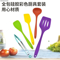 Set tools color spatula all-pack non-stick pan set baking cooking 10 silicone shovel Spoon soup shell kitchenware