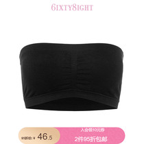 6IXTY8IGHT 68 Official Spring Simple Glossy Bra Underwear Soft and Comfortable Chest Girl BR03793