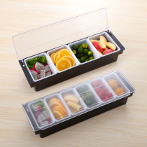 Bar Dressings Box Fruit Preservation Box Milk Tea Shop Trig 4 G 5 G 6 G Fruit Case Seasoned Cartridge Lid