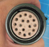 Military standard aviation plug 20-29S can be used as Delta servo encoder connector MS3106B20-29S