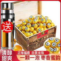 Fuding Old White Tea 2015 Zao Fragrant Tea White Tea Dragon Ball Xiaotuo Tea Old Shoumei Gongmei Powder Gift Box 500g