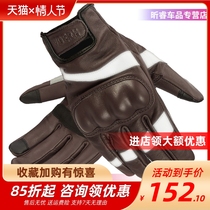 VOERH Winter Warm Motorcycle Gloves Male Retro Machine Rider Ridder Ridge Anti-fall Touch Screen Four Seasons General