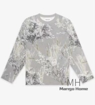 Fear Of God FOG Grassland Soul Mainline Thorns Floral floral printed long-sleeved male and female T-shirt