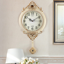 polaroid european swing watch home simple modern silent wall wall clock living room decor clock creative quartz clock