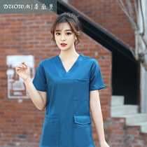Hand washing clothes Operating room overalls Pet hospital long sleeve short sleeve brush hand clothes for men and women doctor overalls brush hand clothes
