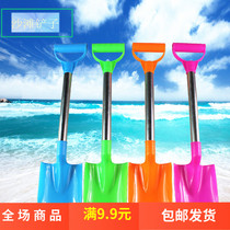 Childrens toys wholesale new play sand play snow stainless steel shovel kindergarten gift night market stall supply hot sale