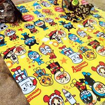 Spot Japanese imported Breadman toy children neutral large floor mat cool warm picnic beach mat