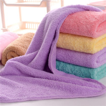 Recommended Coral velvet quick-drying bath towel feels super soft and super absorbent without hair loss big pet cat dog bath towel
