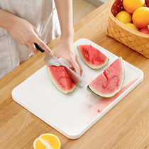 Japan Import Antibacterial Bifacial Chopping Block Kitchen Home Accessories Plastic Cut Vegetable Plate Fruit Vegetable Bevelled Knead Board