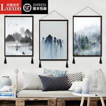 LXRXDD Chinese-style carpet modern landscape opens China wind hanging cloth decoration painting bedroom tapestry living room meter