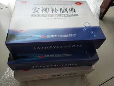 6盒敖东安神补脑液口服液益气养血头晕助眠改善睡眠安眠药药正品