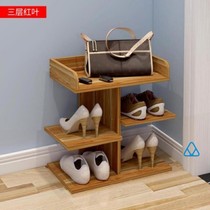 Shoe rack multi-layer household economical simple room stairway finishing new small door bedroom small shoe rack