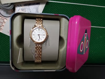 情人节来了送女朋友fossil手表怎么样,属于什么档次?