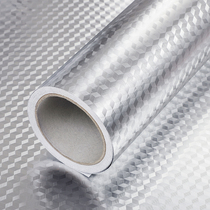 Kitchen oil-proof sticker self-stick non-stick oil waterproof desktop moisture-proof stove wall sticker high temperature cabinet tin metal