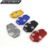 BMW BMW R1200RT 14-18 years CNC retrofit Footbed Side Brace to enlarge Seat Side Brace Increase Pad Accessories