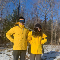 Long White Mountain Ski Suit Leasing BILLABONG outdoor snowsuit blouse for male and female lovers Veneer Double Board Waterproof
