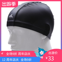 British hair swimming cap unisex PU composite material comfortable non-le head waterproof hair care professional swimming cap