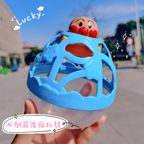 Japanese Anpanman shower rolling ball Baby bath play water Children swim Water toy Cute grip