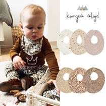15% off spot Denmark Konges Slojd baby newborn organic cotton super soft slobber bib bib