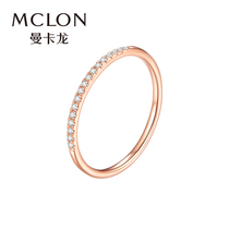 Manka dragon color gold diamond ring 18K rose gold diamond ring womens fine ring set with diamonds fashion bright