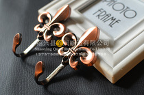 Curtains adhesive hook qiang gou strap assembly bi gou pair Villa European small alloy adhesive hook coat adhesive hook