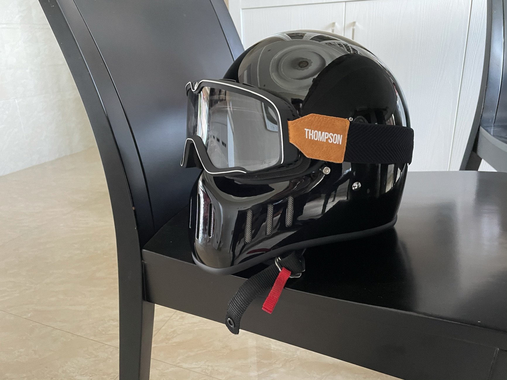 必须安排上新头盔!风镜唯一的遗憾就是镜片太难上了!