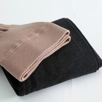 Black technology thermostatic autumn pants high waist tight slim leggings inside wearing ladies heating and warm pants thin closing pants