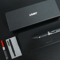 German lazy Lingmei pen student hunting hunter stars 2018 limited frosted full black pen personality customized