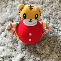 Special export surplus defective stuffed tumbler tiger cute red newborn does not like to hurt hands