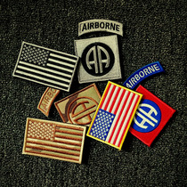 Velcro armband Army fan embroidery tactical badge D82 Air Long Division outdoor bag with stickers personalized morale cloth stickers