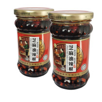2 bottles of real Huiyang sesame oil pepper Guizhou specialty ChaoTianjiao specialty appetizer chili sauce hot sale