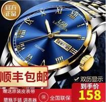 Swiss watch mens automatic mechanical watch black technology hollow waterproof 2019 new Laosbin brand tide