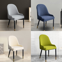 Four seasons universal thickened corn grid elastic chair cover universal household Nordic solid color dustproof armrest chair cover