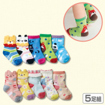 Spring and autumn and summer thin mesh childrens cotton socks Boys and girls socks cartoon baby non-slip socks